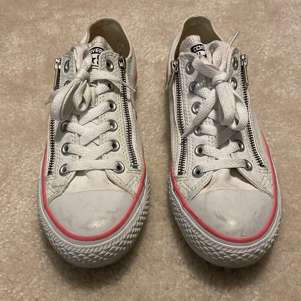 Converse Side Zip Low Tops